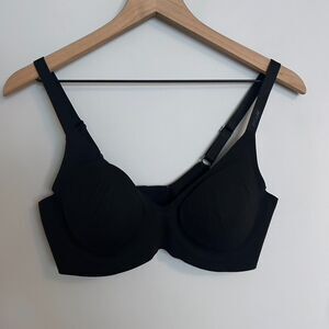Aerie SMOOTHEZ Black Unlined Bra 36C